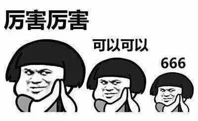 厲害厲害，可以可以，666